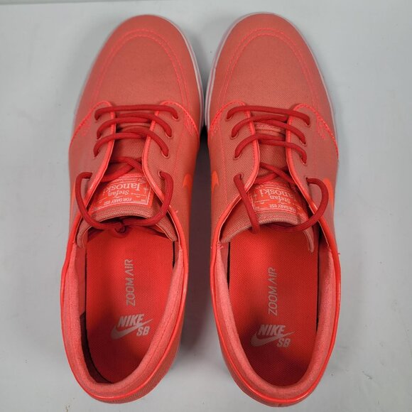 Nike Zoom Stefan Janoski Men's Red Skateboarding Shoes 333824-661 US Size 11 - Picture 7 of 10